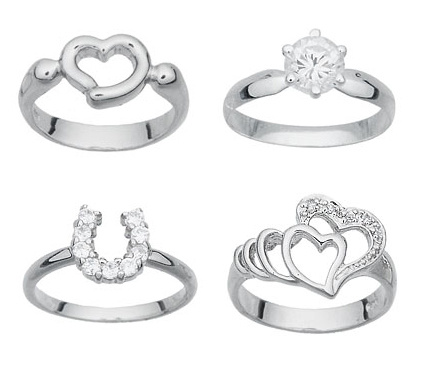 خواتم بناتى جميله قوى Sterling-Silver-Rings