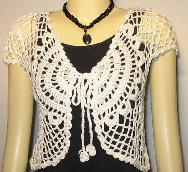 بلوزات للصيف Hand-Knitted-top