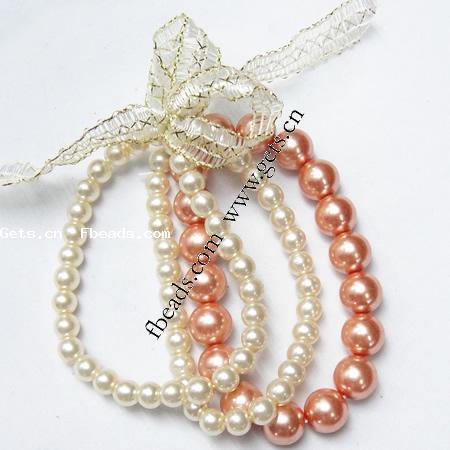 اساور اللؤلؤ 2011 Fashion-Bracelet-Glass-Pearl-Bracelet