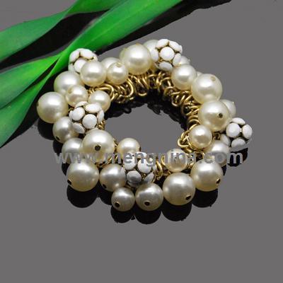 اساور اللؤلؤ 2011 Costume-DIY-Ball-Bracelet-D01065-