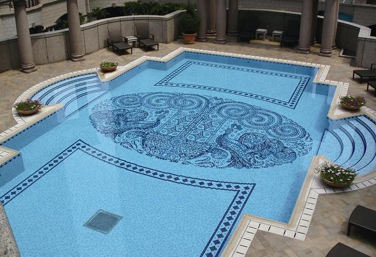 Bazen Crystal-Glass-Mosaic-Swimming-Pool-YC18-