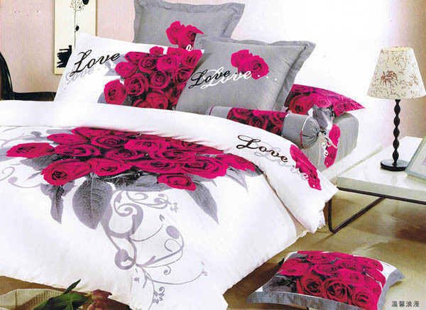 مفارش سرير سوريه مع شوشو وبس  Satin-Cotton-Quilt-Cover-4pcs-set-SUN0811262-