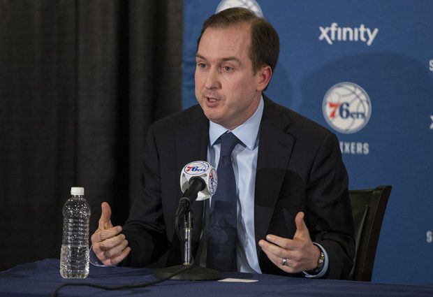 Sam Hinkie steps down as 76ers GM 20089332-mmmain