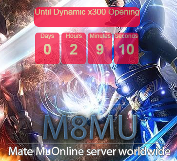 [SEASON 9] [AD] Mate MuOnline / Premium Season 9 / Server DYNAMIC x300 Opening! 1e4e64a65c024e2d9ea4f2b9caf90115