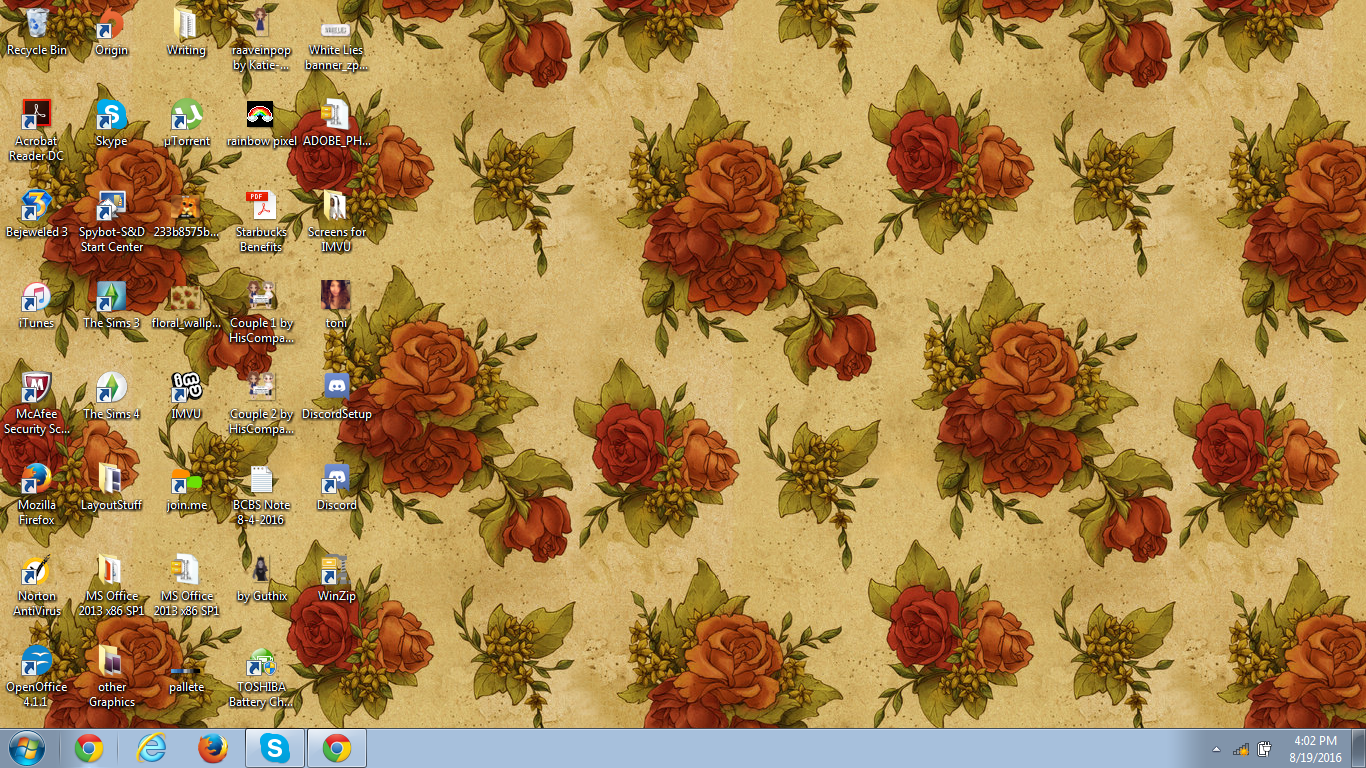 Show off your Desktop! B519682a2f714319bb3fb9d293143414