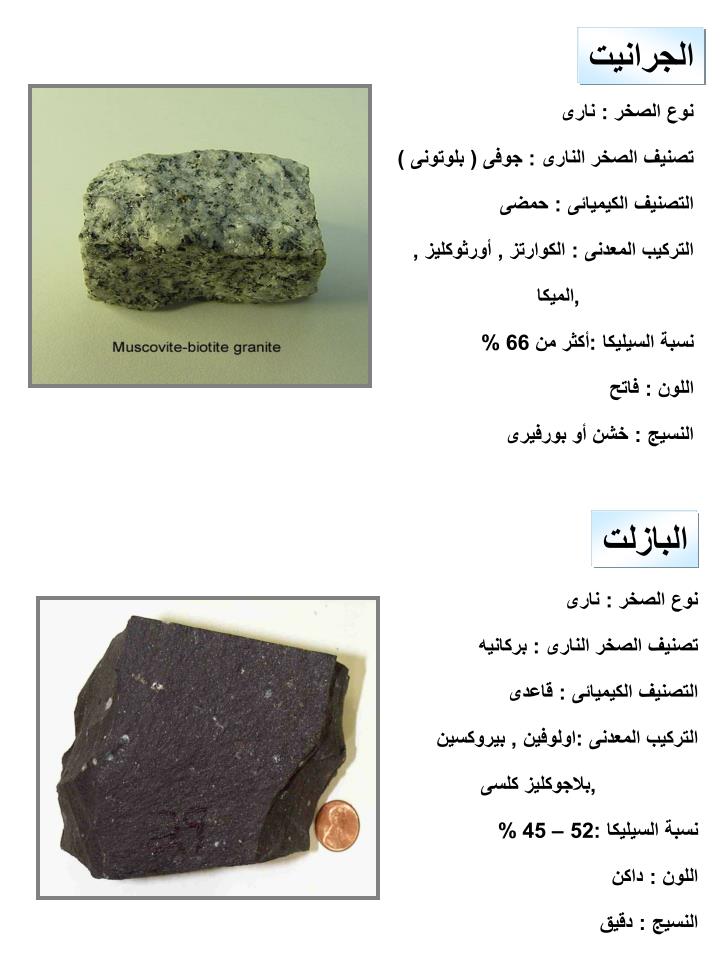 انواع الصخور Slide4-n