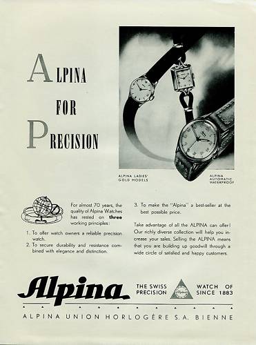 alpina: etait-ce mieux avant? Alpina-watch-company-1951