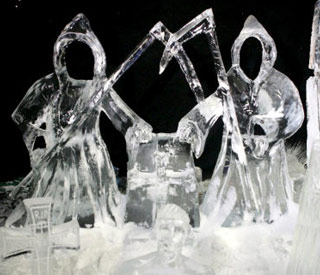 figuras de hielo y nieve :) Esculturas-hielo