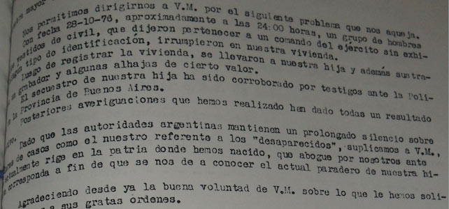 El rey Juan Carlos desoyó a las víctimas españolas de Videla 1414937403839carta-1