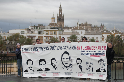 Protesta "hasta el final" de 36 presos políticos saharauis 1271191628477sevilladn