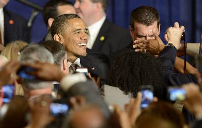 Obama asiste a un concierto de Marc Anthony en Miami para recaudar fondos 134079583511020120627-4666078dn