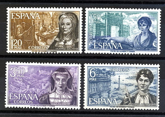 Personajes reales y esculturas de Divinidades en los sellos de Correos de España (1850-Abril de 2011) - Página 5 519_001