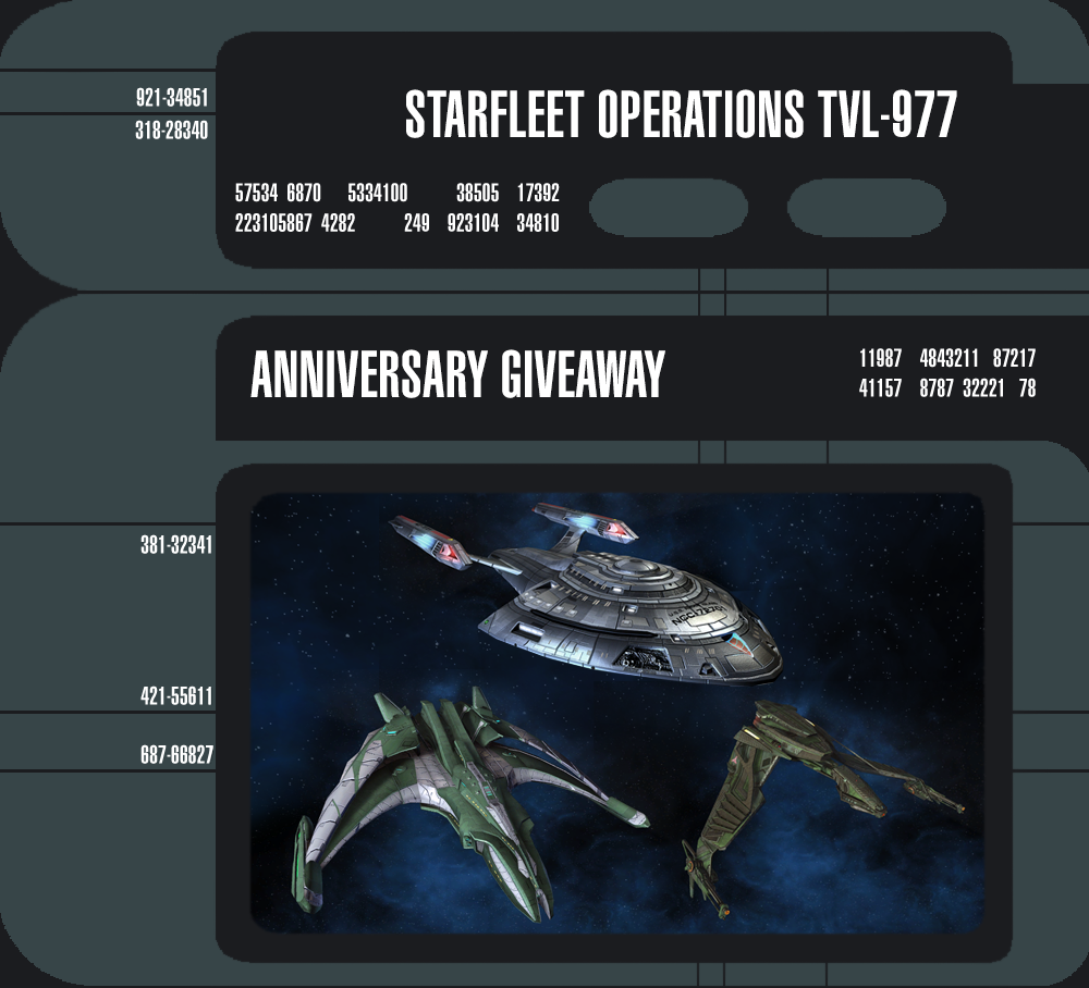 Anniversary Giveaway Dhael Warbird, Qaw’Dun Bird of Prey, and Rhode Island starships 1415d182e5d870d1524f0c3381ec45a11422467193