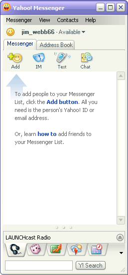 برنامج Yahoo! Messenger 7.0 beta  و أنظر إلى صورة البرنامج Yahoo_messenger