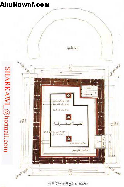 الكعبة المشرفة من الداخل K3bah9