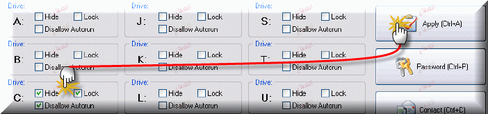  شرح برنامج Disk Drive العجيب في أخفاء أقراصك (C:D:E) وأي قرص بجهازك Drive6