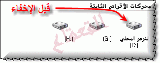  شرح برنامج Disk Drive العجيب في أخفاء أقراصك (C:D:E) وأي قرص بجهازك Drive9