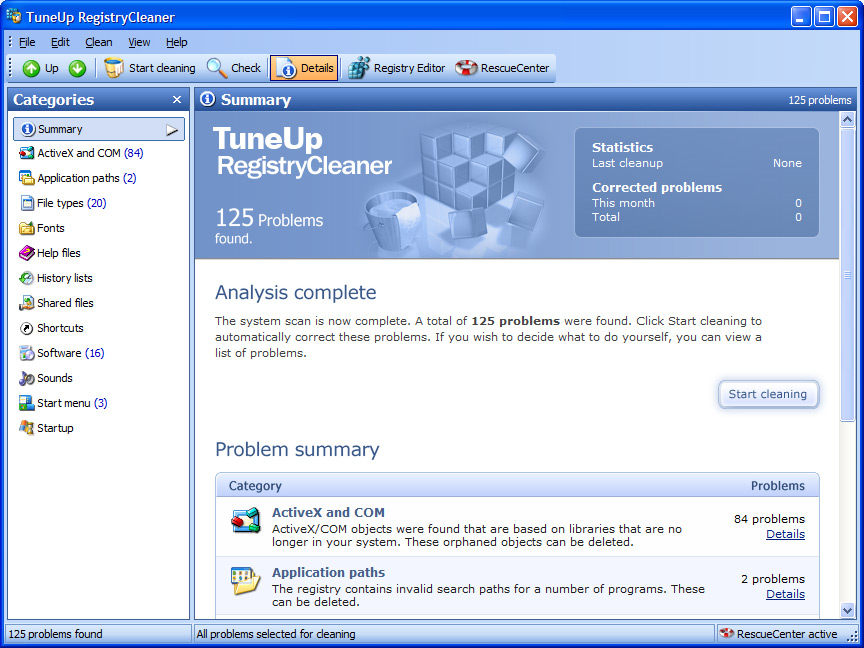 برنامج TuneUp Utilities 2007 الاصدارة النهائية + الكيجن .!.! Registry_cleaner3