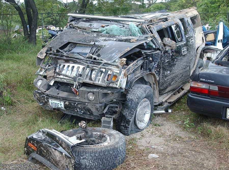 اقوي حوادث في مصر Hummer