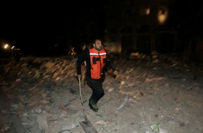 صور أثار الدمار بعد القصف الإسرائيلي على قطاع غزة 3