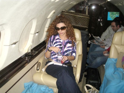 ميريام عادت الى لبنان على طائرة خاصه شاهد بالصور 2