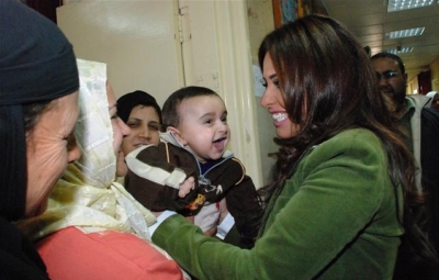 مي سليم ومحمد نور مع الاطفال مرضى السرطان..شاهد الصور 3