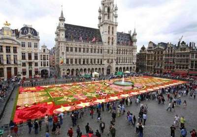 بالصور : سجادة عجيبة من الزهور فى بلجيكا 3909762149