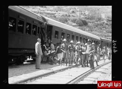 صور تُنشر لأول مرة .. استهداف القطارات البريطانية خلال ثورة فلسطين الكُبرى 3909774892