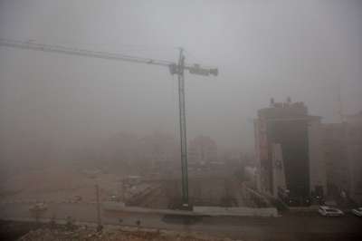 دخول المنخفض الجوي إلى منطقة بلاد الشام .. صور من الضفة الغربية  3909792398