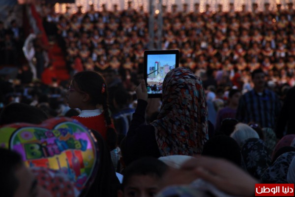 شاهد بالصور ..حفل تخريج فوج الإستقلال من جامعة الأزهر بمدينة غزة منقول 3910036876