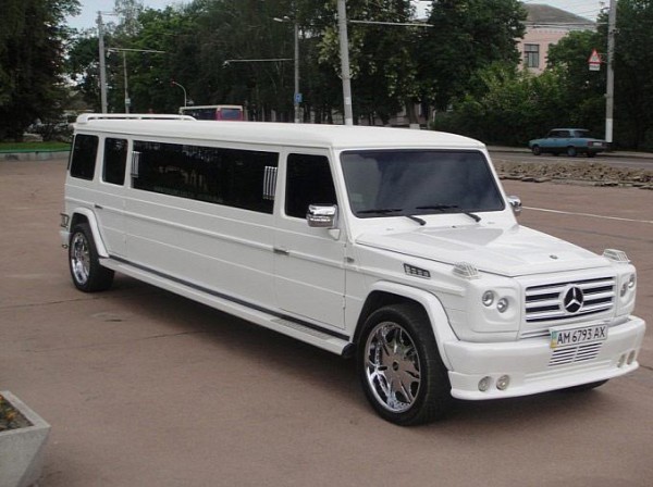 مرسيدس G-Class تتحول الى ليموزين للزفاف 3910060422