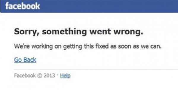 انهيار موقع فيس بوك  عن الشبكة العنكبوتية 9998475189