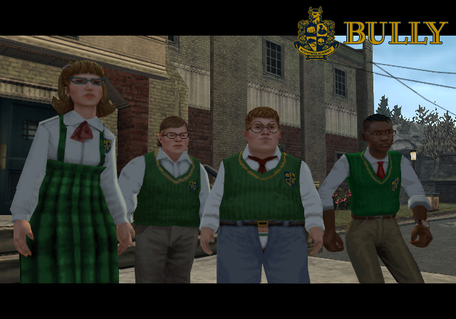 لعبة بولي مشاغب في مدارس لندن~ Bully3