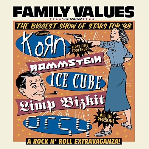 Family Values Tour '98 [Rammstein, Korn, Limp Bizkit] [DVD-R]  B00000ICNX