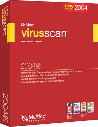 McAfee® VirusScan® 9.0.10 Home Edition 2005 B0000CE208.01.LZZZZZZZ