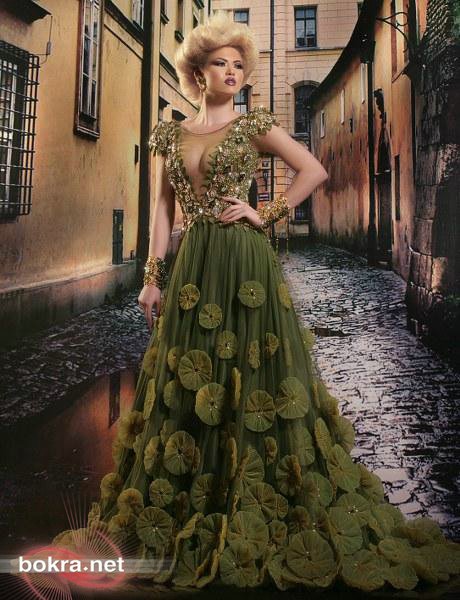 إيليو عزيز، أزياء أرستقراطية تجتاحها الورود 5