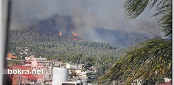 الحريق مستمر- مصرع 40 سجانا اسرائيليا واخلاء بلدات باكملها Image_4