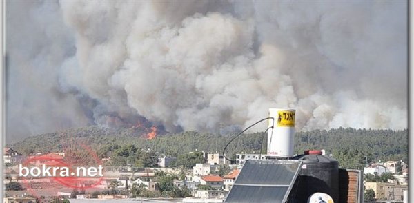 الحريق مستمر- مصرع 40 سجانا اسرائيليا واخلاء بلدات باكملها Image_7