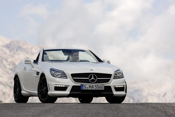 La présentation des SLK 55 AMG S7-videos-photos-Le-roadster-Mercedes-SLK-55-AMG-s-anime-234673