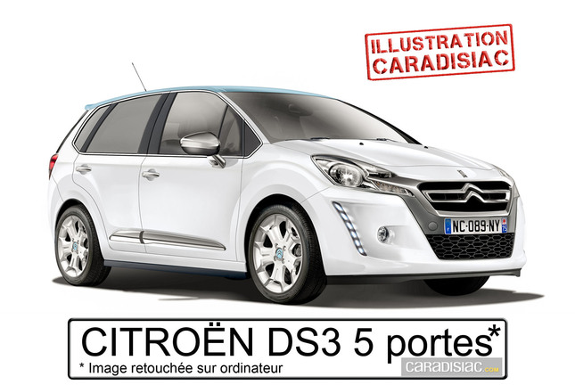 201? - [RUMEUR] DS3 I 5 portes S1-Citroen-prepare-une-DS3-a-cinq-portes-295381