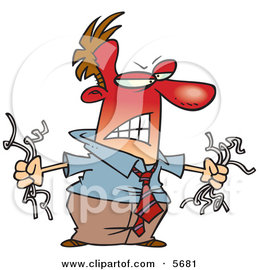 Les derniers candidats - Page 2 5681-Angry-Red-Faced-Man-Holding-Torn-Computer-Wires-Clipart-Illustration