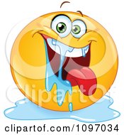 KDS Class III/IV Hitch 1097034-Clipart-Happy-Drooling-Emoticon-Royalty-Free-Vector-Illustration