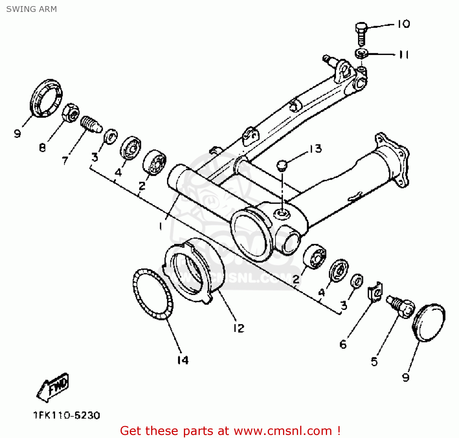 Jeu Lateral dans le bras oscillant Swing-arm_bigyau0046e-8_5138