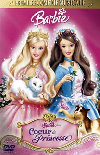 barbie l'integrale : Les 16 films au complet  Barbiecoeurdeprincessedvd