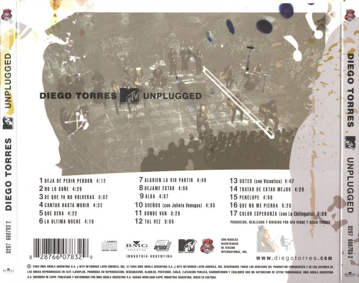 Unpluggeds Diego_Torres-Mtv_Unplugged-Trasera