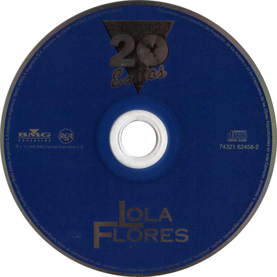 Juego: postea contando Lola_Flores-Serie_20_Exitos-CD