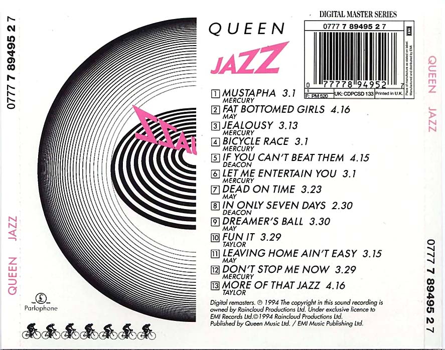 ¿Qué Estás Escuchando? - Página 24 Queen-Jazz-Trasera