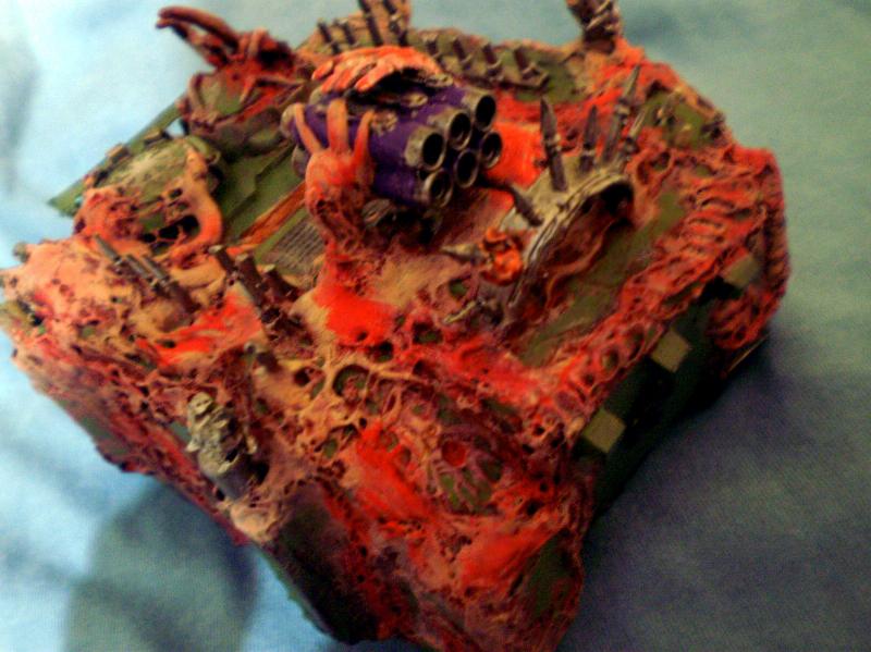 Chaos - Scratchbuild Nurgle Rhino ! 98461_md-Plas_Rhino_paint5