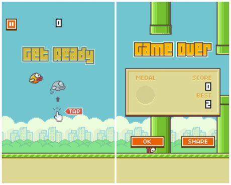 Flappy Bird: Terkenal, Bunuh Diri, Jadi Inspirasi 090645_flappybird