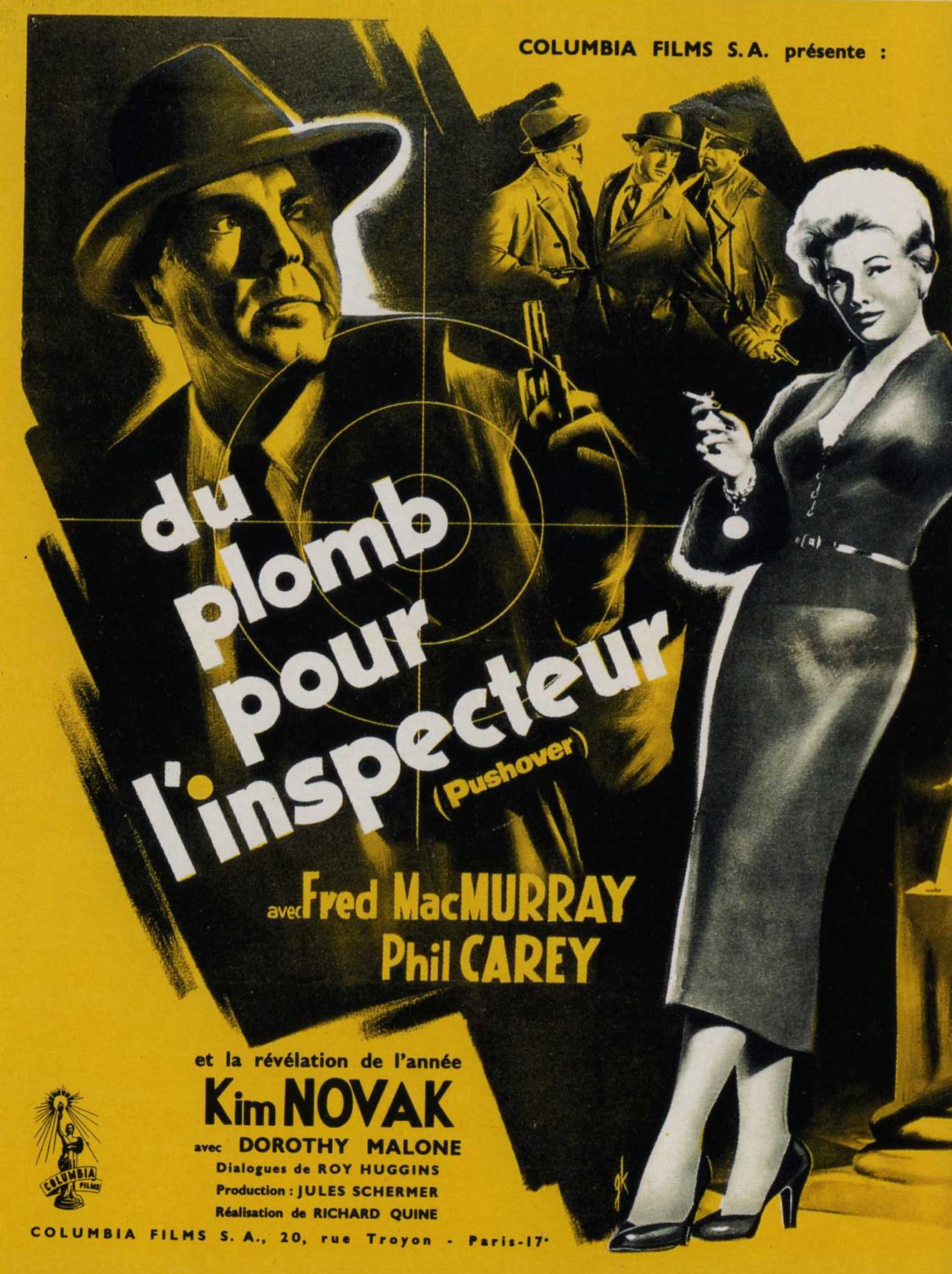 Du Plomb pour L'Inspecteur - Pushover - 1954 - Richard Quine 46194